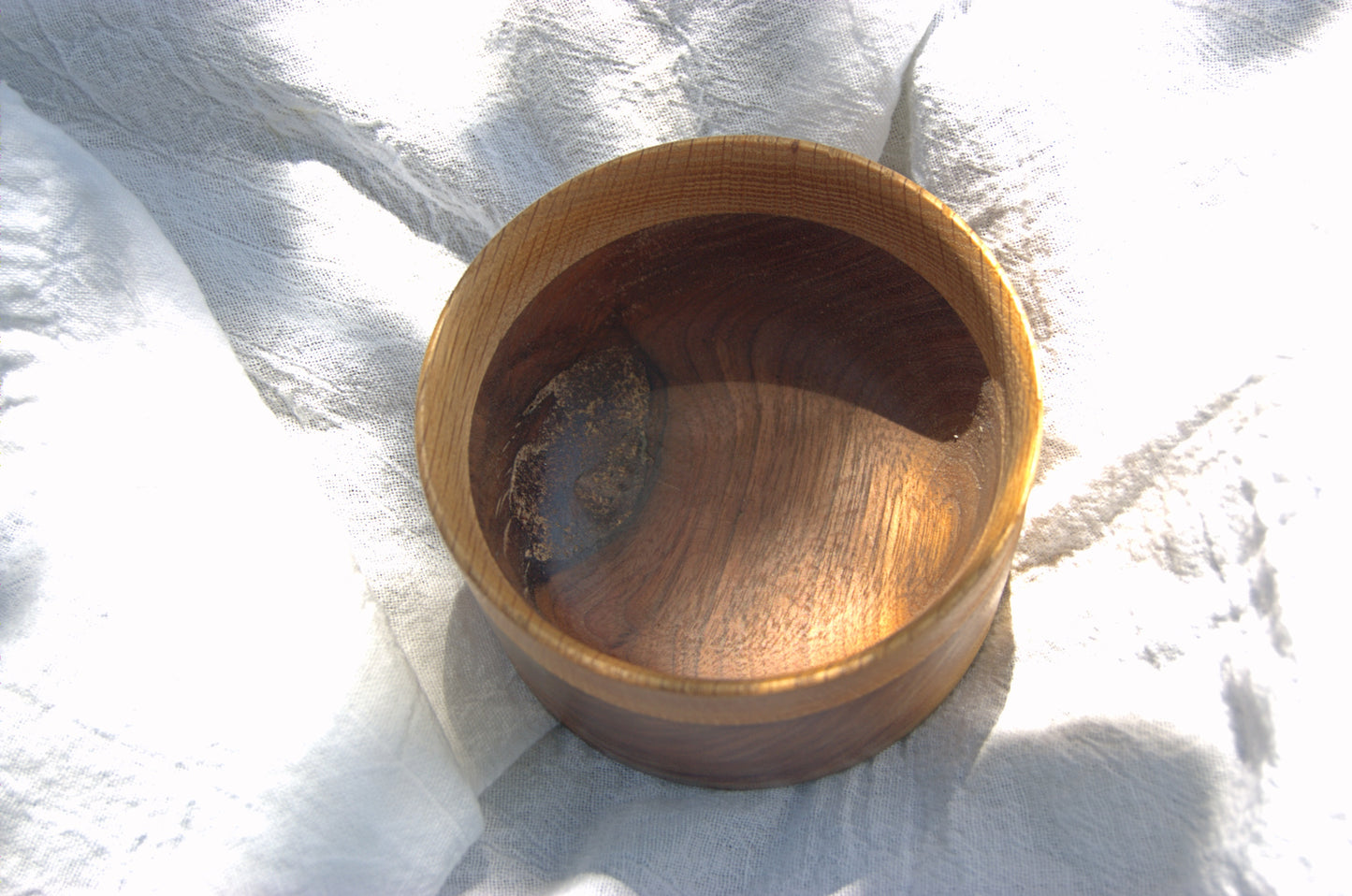 Walnut with Oak Rim Bowls (Set of 2)