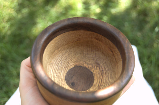 Walnut & Oak Bowl