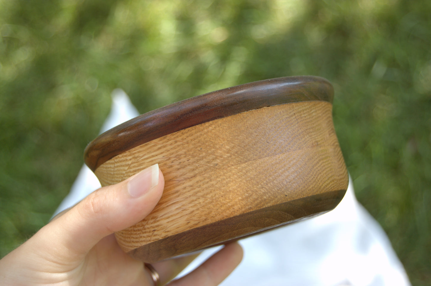 Walnut & Oak Bowl